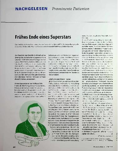 Vorschauseite 1: Frühes Ende eines Superstars