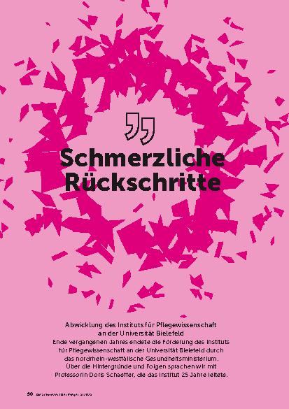 Vorschauseite 1: Schmerzliche Rückschritte