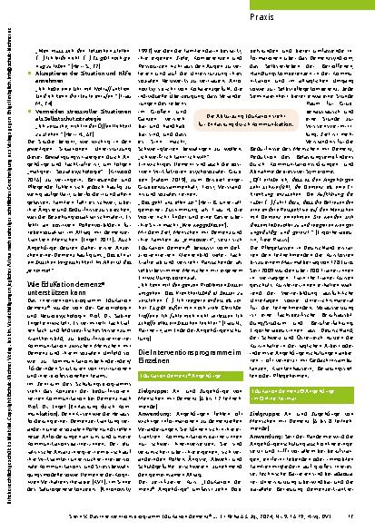 Vorschauseite 2: Empowert Menschen mit Demenz und ihre Familien.
