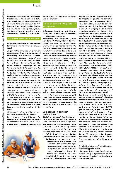 Vorschauseite 3: Empowert Menschen mit Demenz und ihre Familien.