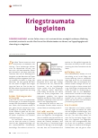 Vorschauseite 1: Kriegstraumata begleiten