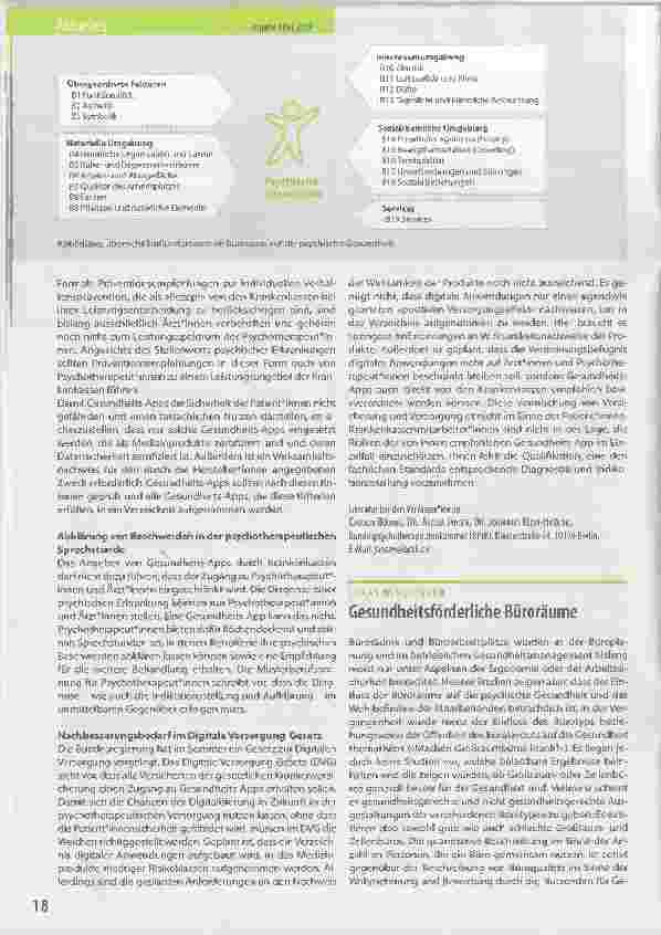Vorschauseite 1: Gesundheitsförderliche Büroräume