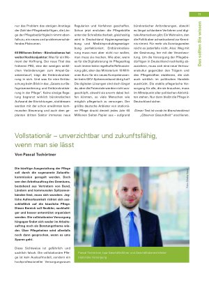 Vorschauseite 1: Vollstationär – unverzichtbar und zukunftsfähig, wenn man sie lässt