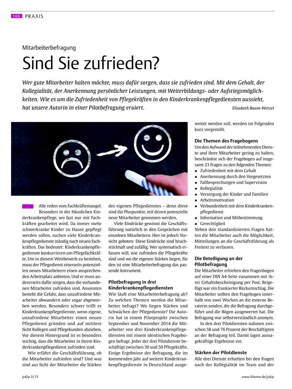 Vorschauseite 1: Sind Sie zufrieden?