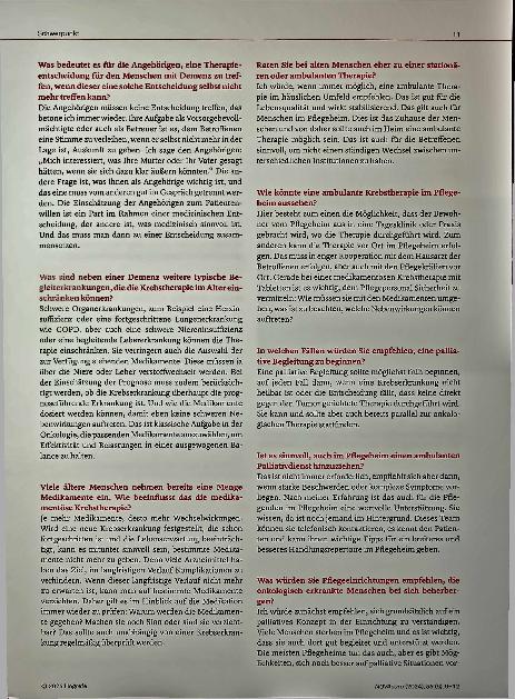 Vorschauseite 3: "Es braucht eine personalisierte Krebstherapie. "