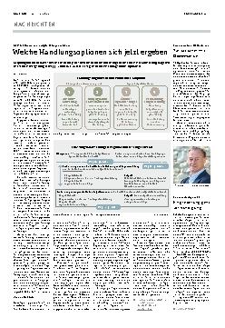 Vorschauseite 1: Welche Handlungsoptionen sich jetzt ergeben.