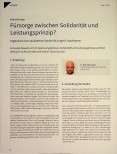 Vorschauseite 1: Fürsorge zwischen Solidarität und Leistungsprinzip? Ergebnisse einer qualitativen Studie mit jungen Erwachsenen