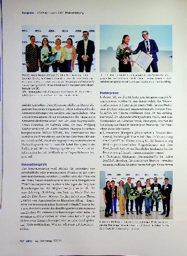 Vorschauseite 2: Preisverleihungen anlässlich des ADKA-Jahreskongresses 2024