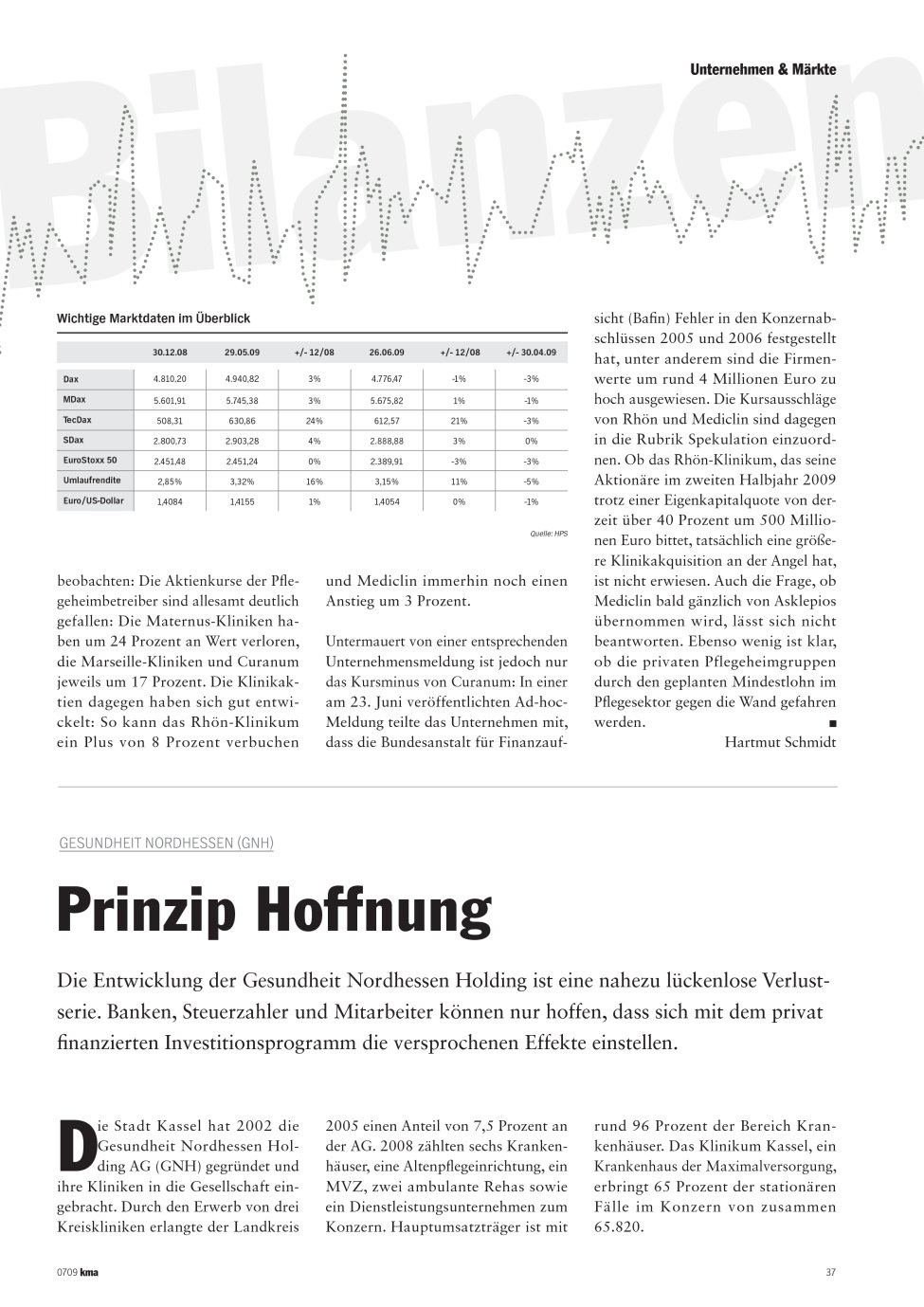 Vorschauseite 1: Prinzip Hoffnung