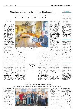 Vorschauseite 1: Wohngemeinschaft im Kuhstall