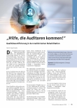 Vorschauseite 1: "Hilfe, die Auditoren kommen!" Qualitätszertifizierung in der medizinischen Rehabilitation