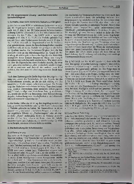 Vorschauseite 5: Strafrechtliche Vermögensabschöpfung aufgrund von Straftaten nach dem LFGB