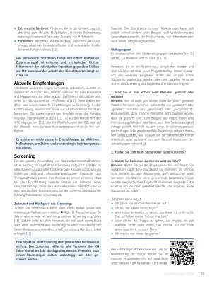 Vorschauseite 2: Update Sturzprävention