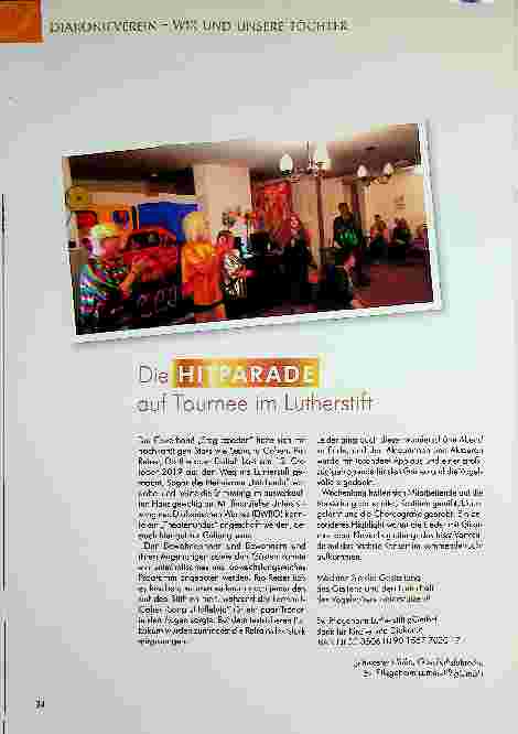 Vorschauseite 1: Die Hitparade auf Tournee im Lutherstift