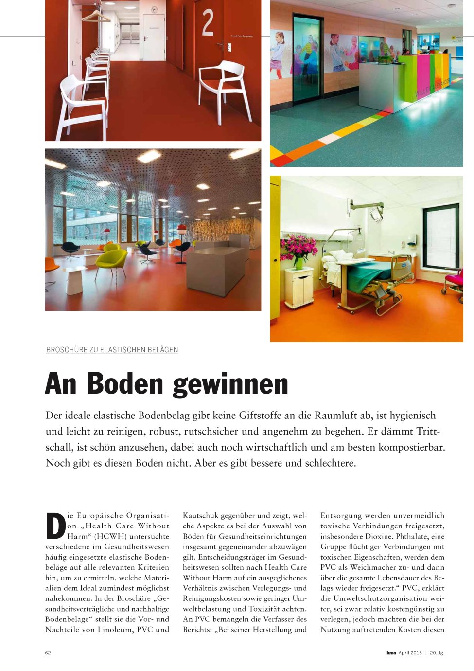 Vorschauseite 1: An Boden gewinnen
