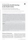 Vorschauseite 1: Community Health Nursing in der Stadt (CoSta) Entwicklung eines Versorgungskonzepts für chronisch Kranke in der Primärversorgung