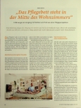 Vorschauseite 1: "Das Pflegebett steht in der Mitte des Wohnzimmers."