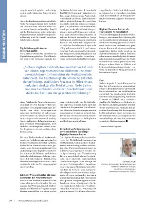 Vorschauseite 3: Handlungsfähig in der Notaufnahme Warum Echtzeit-Kommunikation heute unverzichtbar ist