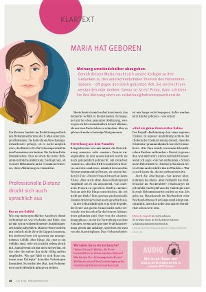 Vorschauseite 1: Maria hat geboren