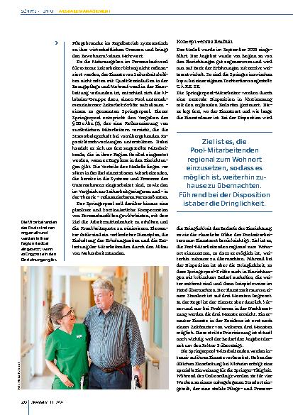 Vorschauseite 2: Erfolgsmodell Springerpool