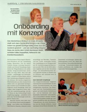 Vorschauseite 1: Onboarding mit Konzept
