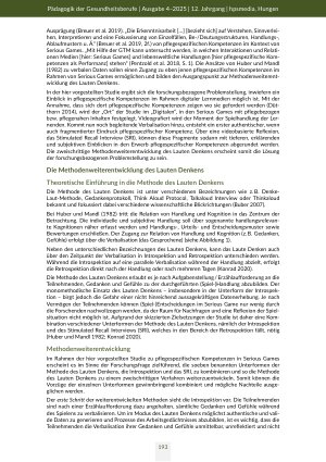 Vorschauseite 3: Serious Games in der Pflegebildung pflegedidaktisch untersuchen Die Methode des Lauten Denkens zur Forschung in der digitalen Pflegebildung