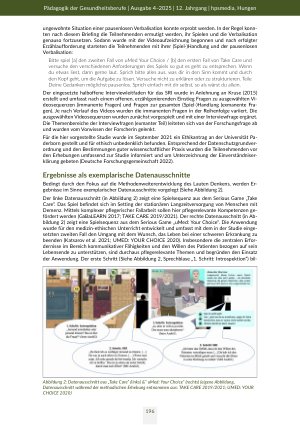 Vorschauseite 6: Serious Games in der Pflegebildung pflegedidaktisch untersuchen Die Methode des Lauten Denkens zur Forschung in der digitalen Pflegebildung