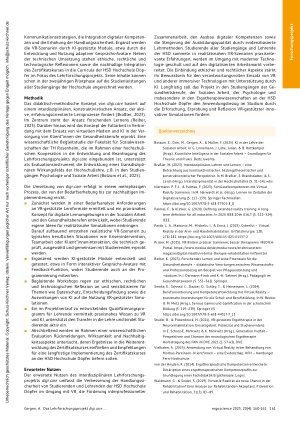 Vorschauseite 2: Das Lehrforschungsprojekt digi. care Virtual Reality (VR) als interdisziplinäres Lehrund Lernwerkzeug für innovative Simulationen in den Gesundheitsberufen und in der Sozialen Arb…
