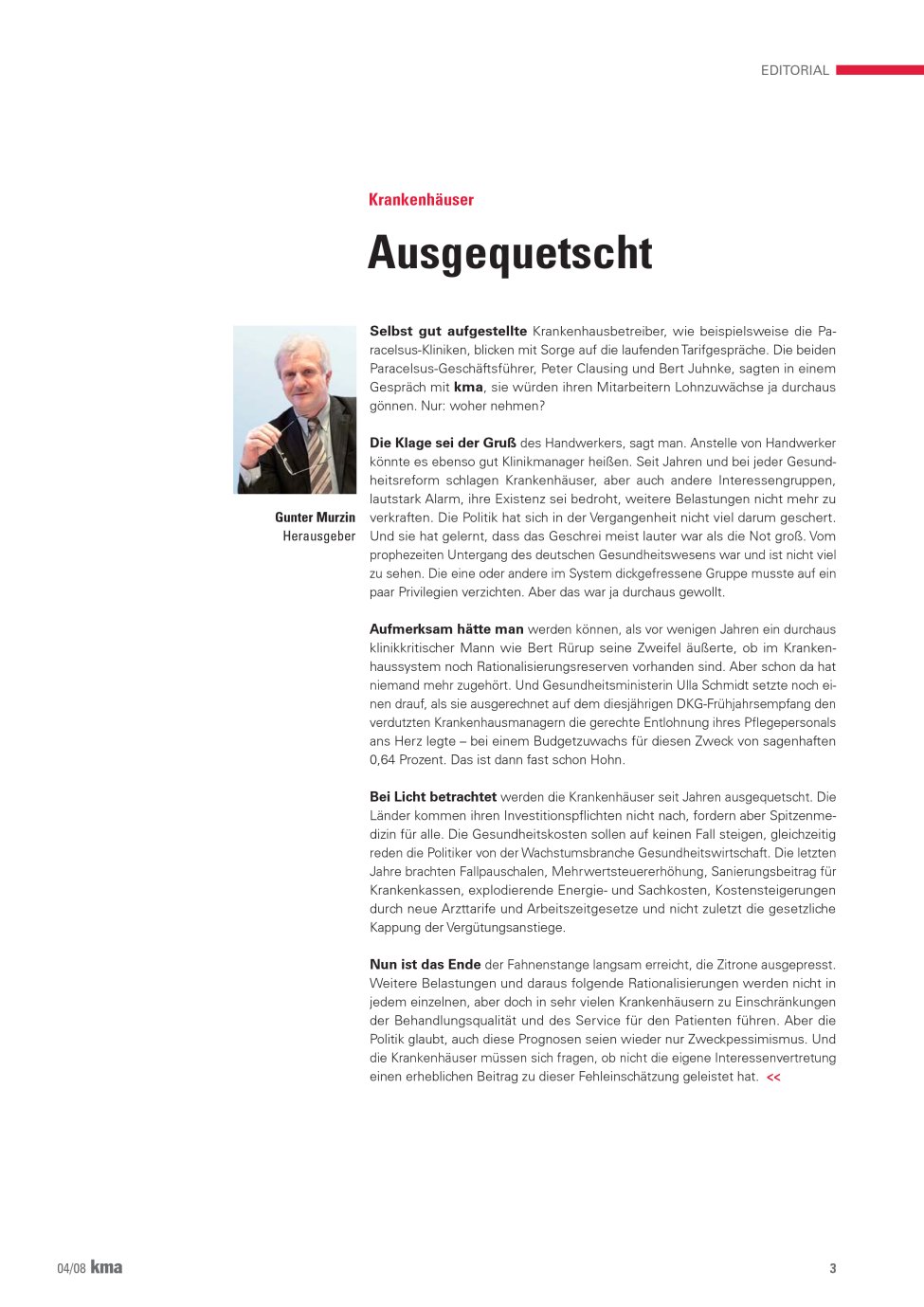 Vorschauseite 1: Ausgequetscht
