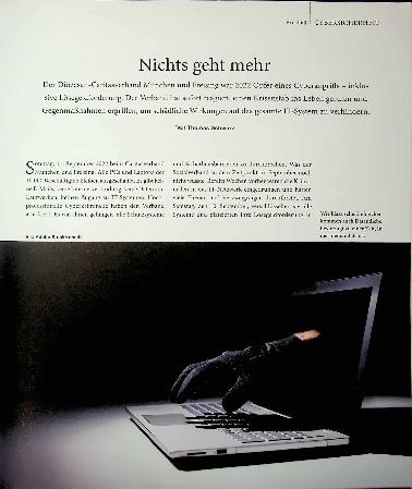 Vorschauseite 1: Nichts geht mehr.