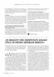Vorschauseite 3: "Es wäre gut, Kinder bei Präventionsregeln mit einzubeziehen. "