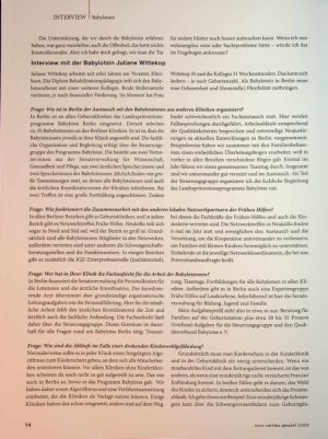 Vorschauseite 4: Der Lotsendienst in der Vivantes Geburtsklinik in Neukölln: 1 Drei Frauen, drei Perspektiven