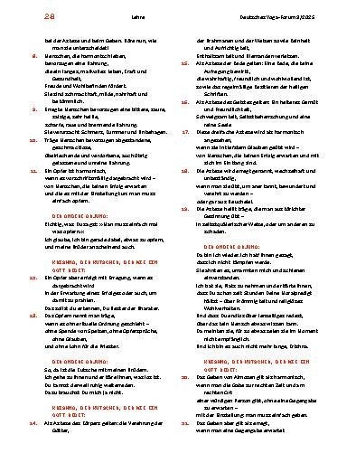 Vorschauseite 5: Den Krieg verhindern – auf yogische Weise