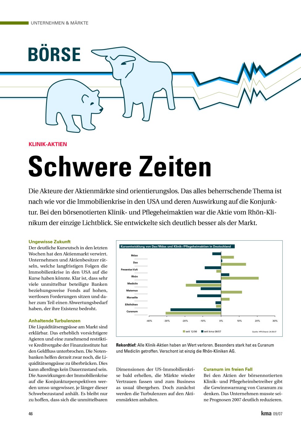 Vorschauseite 1: Schwere Zeiten