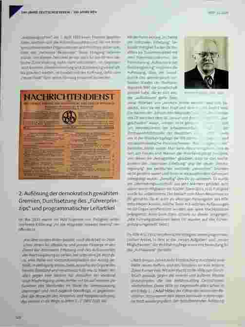 Vorschauseite 2: Zustimmung und Übereinstimmung: der „Nachrichtendienst des Deutschen Vereins“ im Jahr 1933