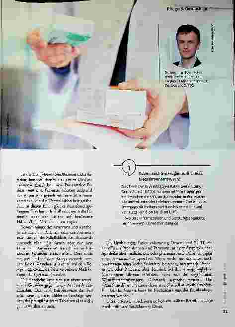 Vorschauseite 2: Medikamententausch in der Apotheke