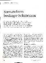 Vorschauseite 1: Somatoforme bedingte Schmerzen