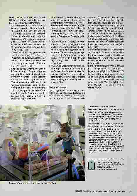 Vorschauseite 4: "Vulnerable Patienten im Akutspital" - ein Projekt der Klinischen Ethik im Universitätsspital Zürich. Verletzlich, aber gleichberechtigt.