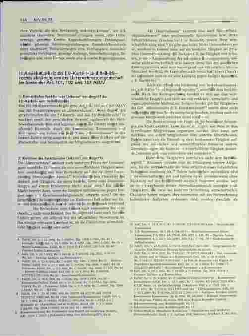 Vorschauseite 2: Die Unternehmenseigenschaft gesetzlicher Krankenversicherungen in der Rechtsprechung des EuGH