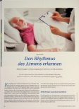 Vorschauseite 1: Den Rhythmus des Atmens erkennen, Abweichungen im Atemvorgang wahrnehmen und interpretieren.