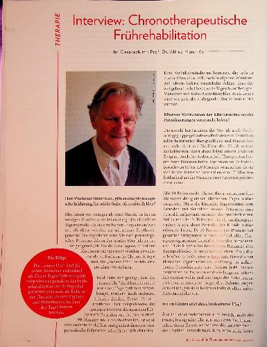 Vorschauseite 1: Interview: Chronotherapeutische Frührehabilitation
