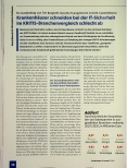 Vorschauseite 1: Krankenhäuser schneiden bei der IT-Sicherheit im KRITIS-Branchenvergleich schlecht ab.