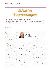 Vorschauseite 1: Effektive Besprechungen