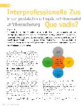 Vorschauseite 1: Interprofessionelle Zusammenarbeit in der postakuten orthopädisch-traumatologischen Rehabilitation der gesetzlichen Unfallversicherung - Quo vadis?