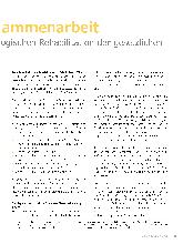 Vorschauseite 2: Interprofessionelle Zusammenarbeit in der postakuten orthopädisch-traumatologischen Rehabilitation der gesetzlichen Unfallversicherung - Quo vadis?