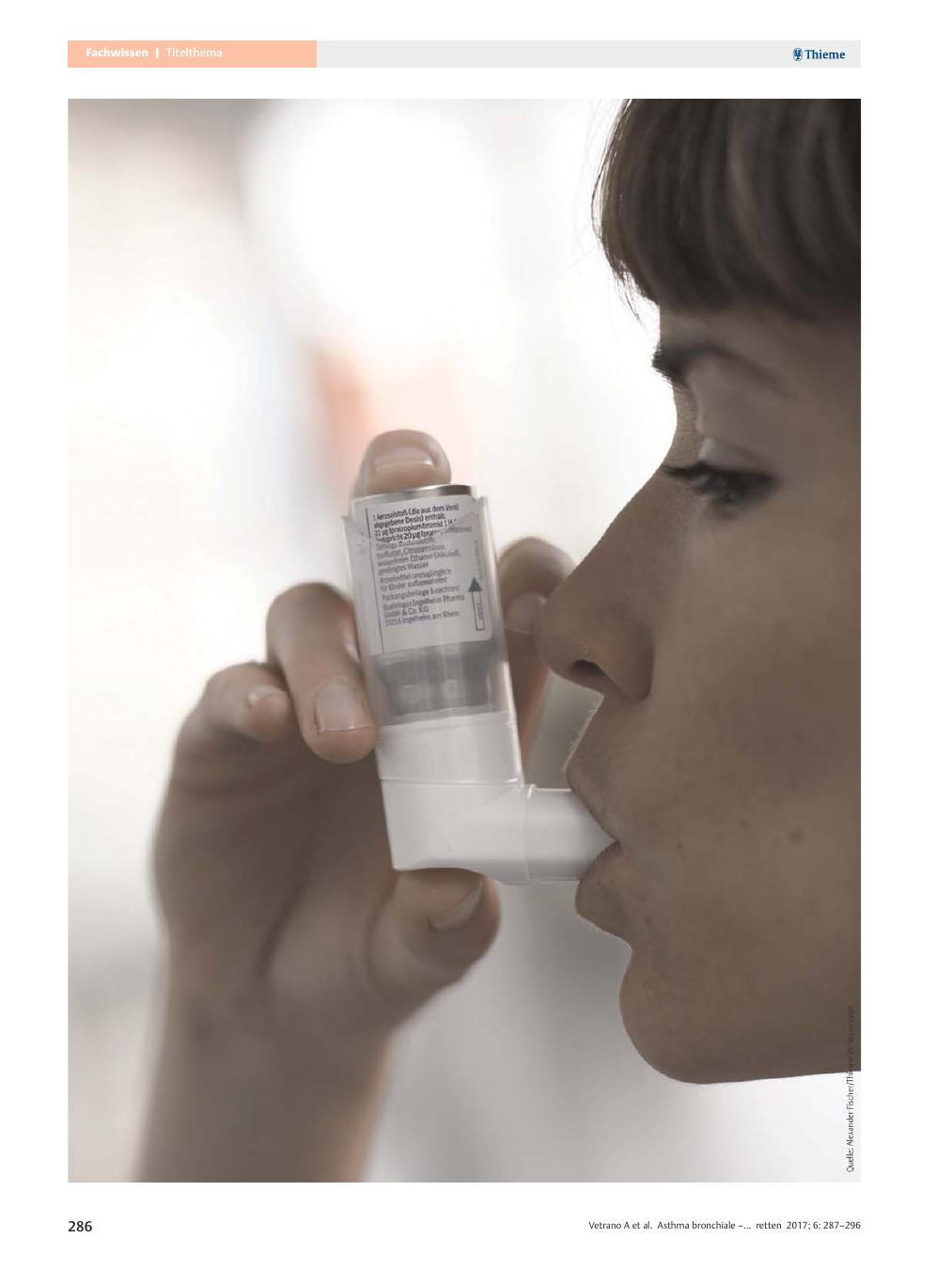 Vorschauseite 1: Asthma bronchiale ? den akuten Asthmaanfall erkennen und im Notfall behandeln