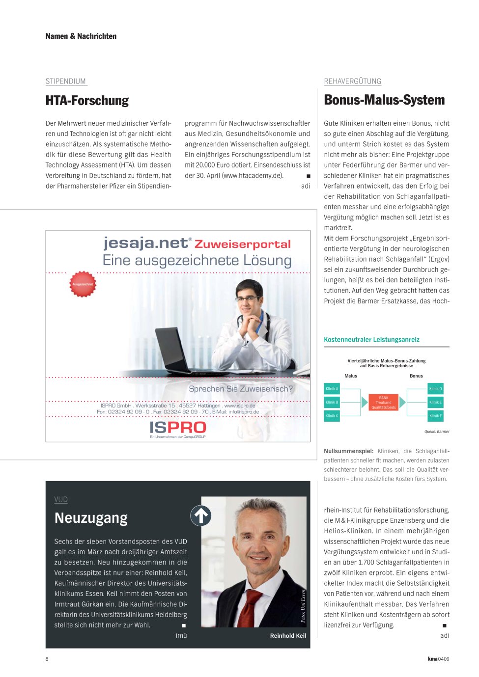Vorschauseite 1: Bonus-Malus-System