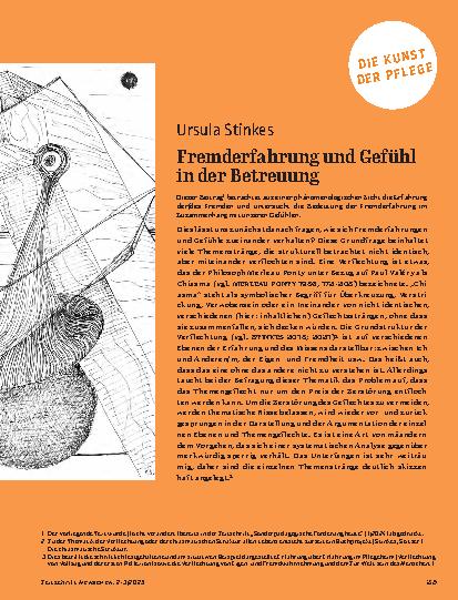Vorschauseite 2: Fremderfahrung und Gefühl in der Betreuung