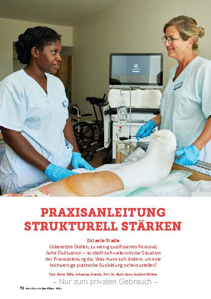 Vorschauseite 1: Praxisanleitung strukturell stärken