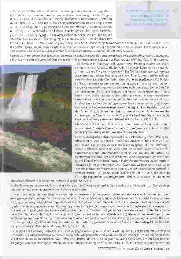 Vorschauseite 3: REGENBOGEN ÜBER HERABSTÜRZENDEN BÄCHEN